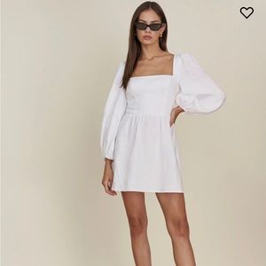 Reformation Brodie Linen Dress size 0